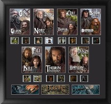The Hobbit An Unexpected Journey Large Dwarves Film Cell Montage - £199.79 GBP+