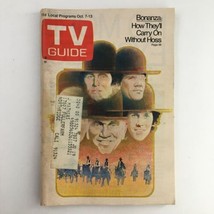 TV Guide Magazine October 7 1972 Michael Landon and David Canary L.A. Edition - £9.67 GBP