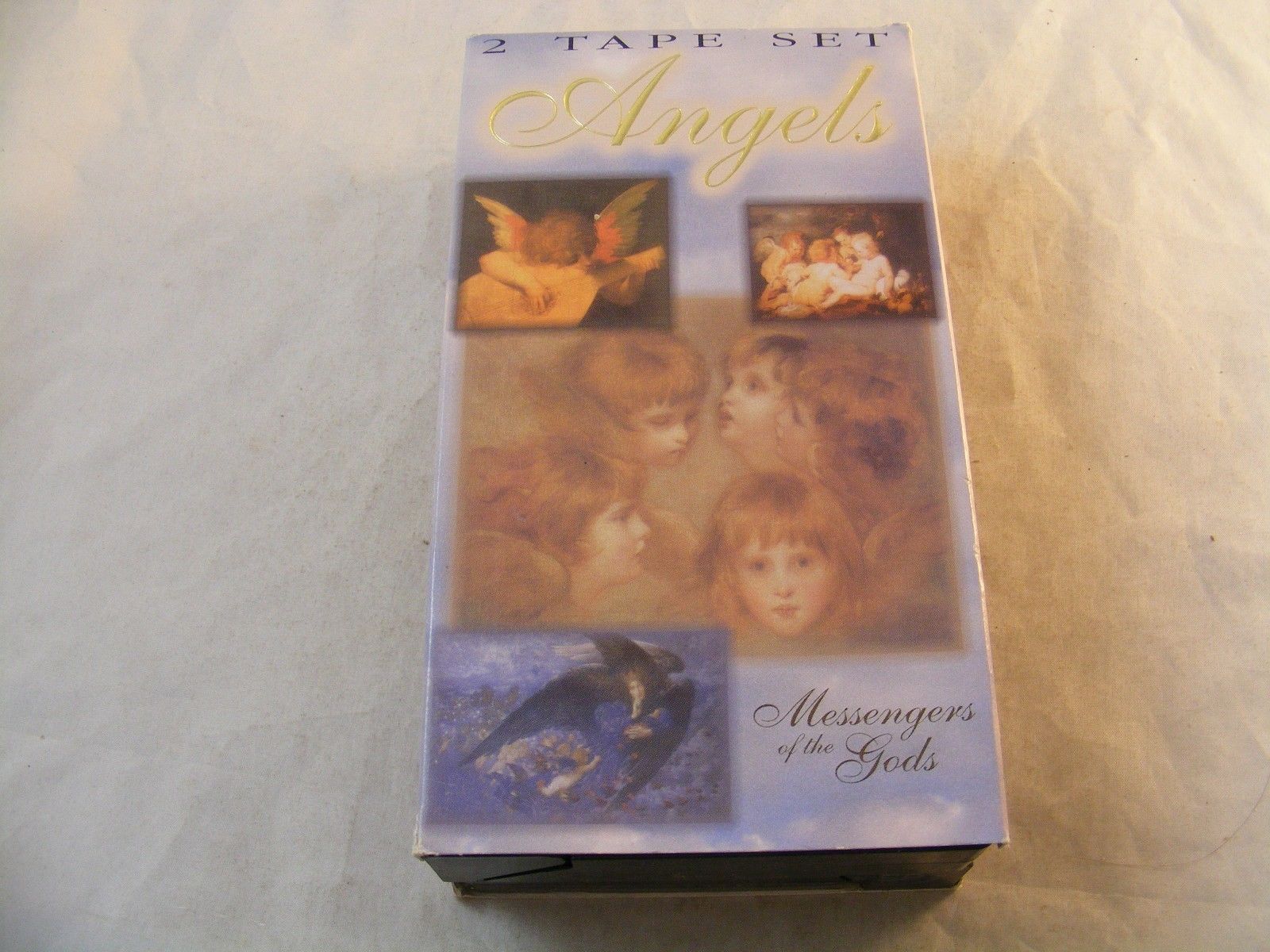 VHS:  2-VIDEO ANGELS MESSENGERS OF THE GODS - $1.89