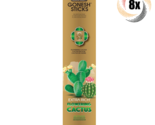 8x Packs Gonesh Extra Rich Flowering Cactus Incense Sticks | 20 Sticks P... - £14.47 GBP