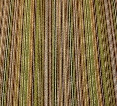 Schumacher Epingle Stripe Spring Green Grospoint Woven Velvet Fabric By The Yard - $50.79