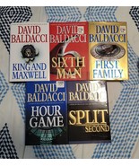 David Baldacci King and Maxwell Series Hardcover Lot of 5 Gently Used - $39.95