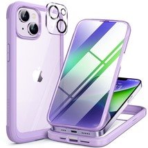 Glass Series Designed For 6.1 Inch, 2022 Upgrade Full-Body Clear Bumper Case Wit - £31.96 GBP