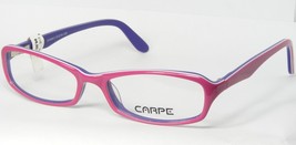 Carpe 31449-3 Pink /WHITE /VIOLET Eyeglasses Glasses Plastic Frame 51-16-135mm - £53.38 GBP