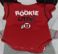 Outer Stuff Collegiate Licensed Utah Utes 3 Pack 0 3 Month Baby One Piece image 3
