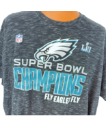 NFL Super Bowl 52 4Xl Fanatics Shirt Eagles Super Bowl Champs Fly Eagles Fly - $39.99