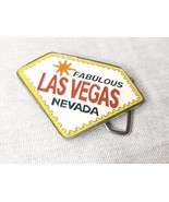 Fabulous Las Vagas Nevada Enameled Belt Buckle - $15.34