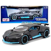 Maisto Special Edition 1:18 Scale Die Cast Car - Grey Sports Coupe BUGAT... - $54.99