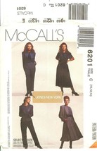 McCall&#39;s 6201 Jones New York Misses Lined Jacket Top Skirt Pants 10-14 UNCUT FF - £9.15 GBP