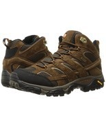 NEW Merrell Men's Moab 2 Mid Waterproof Hiking Boot, Earth, 10.5 W US - £120.56 GBP