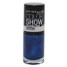 Maybelline Color Show Nail Laquer Metallics - Navy Narcissist .23 Oz - £7.16 GBP