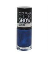 Maybelline Color Show Nail Laquer Metallics - Navy Narcissist .23 Oz - £7.10 GBP