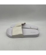 Nine West  White Slide SandalsFaux Leather Platform Slip On  Size 9 M - £15.58 GBP