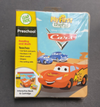 Leap Frog My First Leap Pad Disney Pixar Cars Interactive Book & Cartridge - $12.34