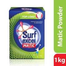 Surf Excel Matic Top Load Detergent Powder - 1 kg, (Free shipping worldwide) - £32.05 GBP