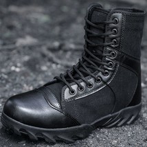 Tactical Light Military Ankle Boots Combat Shoes Man Special Force Botas Militar - £64.04 GBP