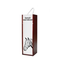 Danish Warmblood - Wine box with an image of a horse. - $18.99