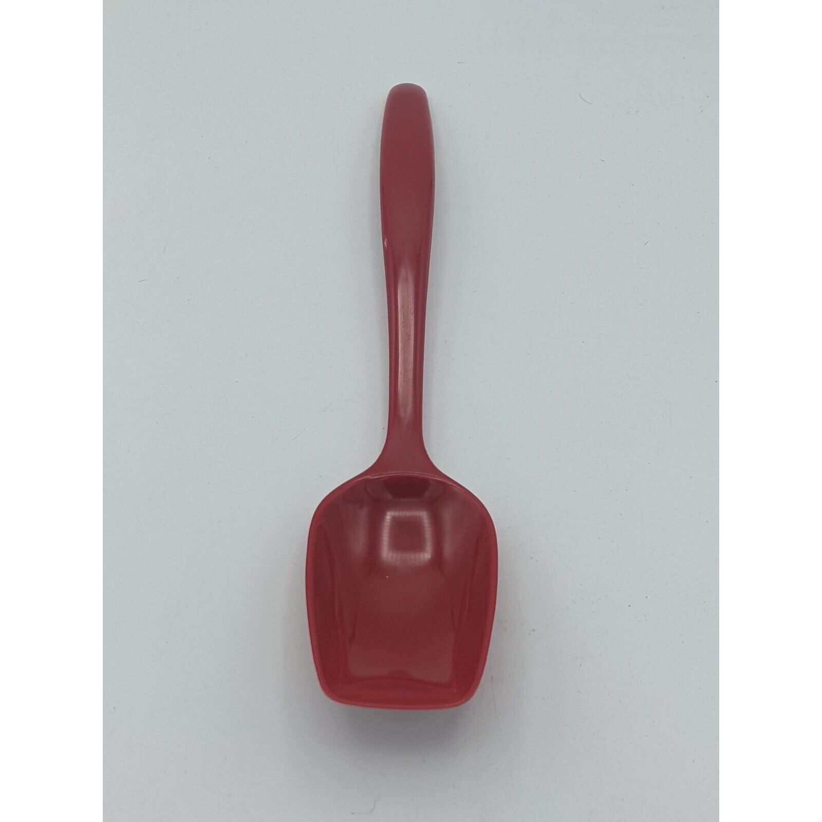 Hutzler Solid Serving Spoon Melamine 10" Red No 518