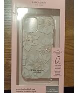 Kate Spade Clear Floral iPhone 12 Mini Case with White Flower Accents. I - $9.90