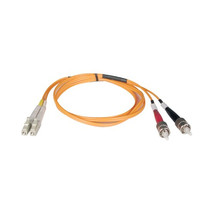 Tripp Lite N318-03M 3M Duplex Multimode 62.5/125 Fiber Optic Patch Cable LC/ST 1 - £30.97 GBP