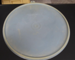 Tupperware 230-25 Lid 9&quot; Faded Blue Round  Replacement Lid with Z Tab - $9.89