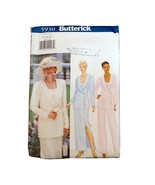 Butterick 5930 Jacket Skirt Top Pants Mother Of The Bride Dress Sz 14-18... - $7.12