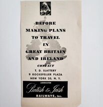 1947 British & Irish Railways Railroad Advertisement Trains Europe UK DW... - €17,17 EUR 1947 British & Irish Railways Railroad Advertisement Trains Europe UK DW... - €17,17 EUR