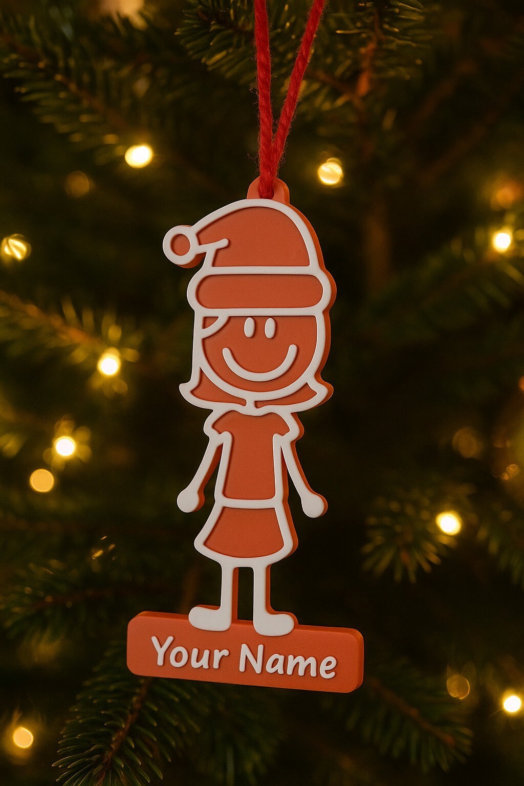 Christmas Holiday Tree Festive Ornament Family Customizable Bundle 50 Pack Gift Item image 2