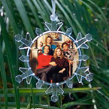 Christmas Vacation Movie Griswold Family Pic Snowflake Lit Holiday Tree Ornament - £13.03 GBP