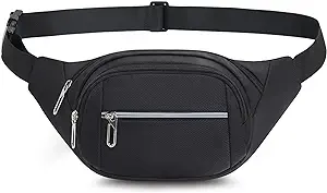 Crossbody Fanny Pack for Men&amp;Women,Large Waist Bag  with Adjustable for Outdoors - £22.90 GBP