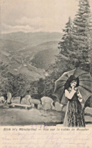 Germany~Blick I&#39;s MUNSTERTHAL-VUE Sur La Vallee De MUNSTER~1905 Photo Postcard - £8.76 GBP