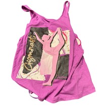 Justice Girls Gymnastics Tank Purple Marble Design Size L (12/14) NWT - $14.40