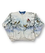 Vintage Artisans Sunschein Designs Winter Bird Cardigan Sweater Women’s ... - £19.45 GBP