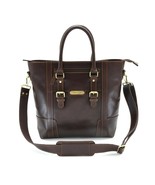 Style n Craft 392006 Men&#39;s Tote Bag in Full Grain Dark Brown Leather - $177.80 CAD