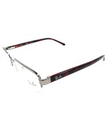 RayBan 6244E 2728 Silver Red Tortoise Eyeglasses 6244 53mm - $167.61 CAD