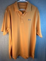 Under Armour  Men&#39;s Heat Gear Performance Loose-Fit Golf Polo Team Shirt... - $28.05