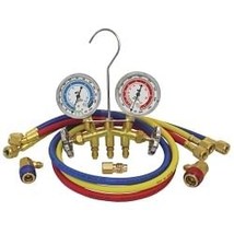 Mastercool GUAGE SET DUAL BRASS 72&quot; HOSES - $4,426.07 MXN