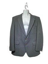 jonathan barrie gray mens blazer Sports Jacket Coat Size 46R - $37.13