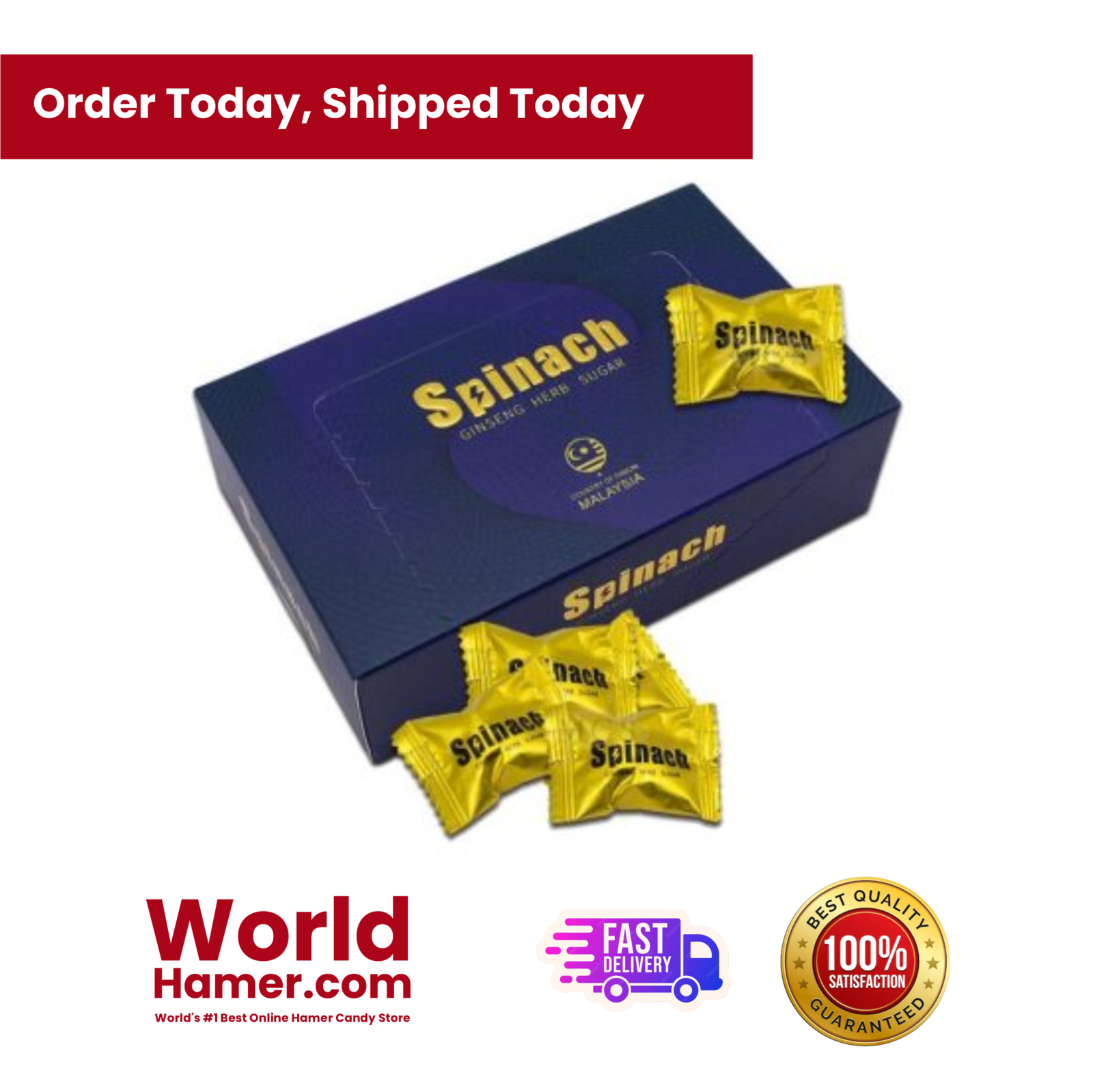 Spinach Candy – Herbal Stamina Support in a Tasty Treat - $83.00