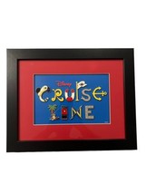 2011 Disney Cruise Line Mickey Mouse Character Letters Framed Pin Set HT... - £367.61 GBP