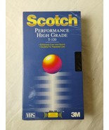 Scotch Performance High Grade T-120 VHS Tape (New &amp; Sealed) - £5.86 GBP
