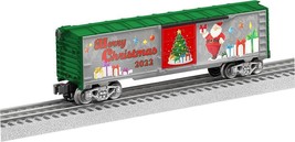 LIONEL 2228150 - 2022 CHRISTMAS BOXCAR, BRAND NEW - $65.00