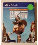 Saints Row Steal Edition (Steel Book) - Sony PlayStation 4 PS4 Brand New - $11.18