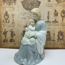 Home Interiors figurine HOMCO statue sculpture vintage mcm vtg Mother Baby 8809 - £23.62 GBP