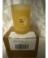 Victoria&#39;s Secret PINK HONEY Candle 6.3oz Scented Vanilla Dahlia Glass - $455.18 MXN