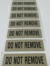 100 Tamper Evident Chrome Security Void Labels 1.75 X .75 INCH -DO NOT R... - £6.20 GBP