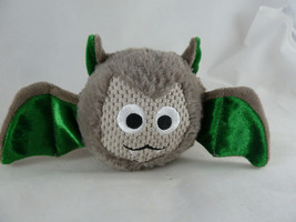 Scentsy Bitty Buddy Bat Plush CARAMEL APPLE CRAZE SCENTED Gray and green... - $5.53