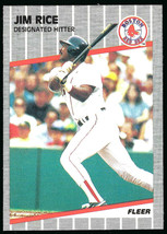 1989 Fleer #97 Jim Rice Boston Red Sox - £1.25 GBP