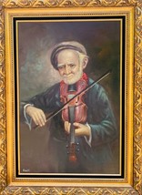 Fanti &quot;Basque Virtuoso&quot; Original Oil Painting On Canvas Hand Signed Framed Coa - £643.88 GBP