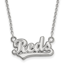 SS MLB  Cincinnati Reds Small &quot;Reds&quot; Pendant w/Necklace - £58.97 GBP